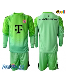 Bayern Munich Portarii Echipament de Fotbal Replică 2025-26 Copii Acasa Mâneci Lungi (+ Șorturi)